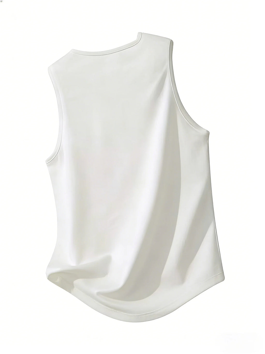 Men's fitness vest with fitness-themed patterns - breathable polyester, sleeveless sports outfit