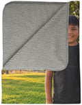 Personalized Photo Fleece Sherpa Blanket – Custom Family & Pet Picture Throw